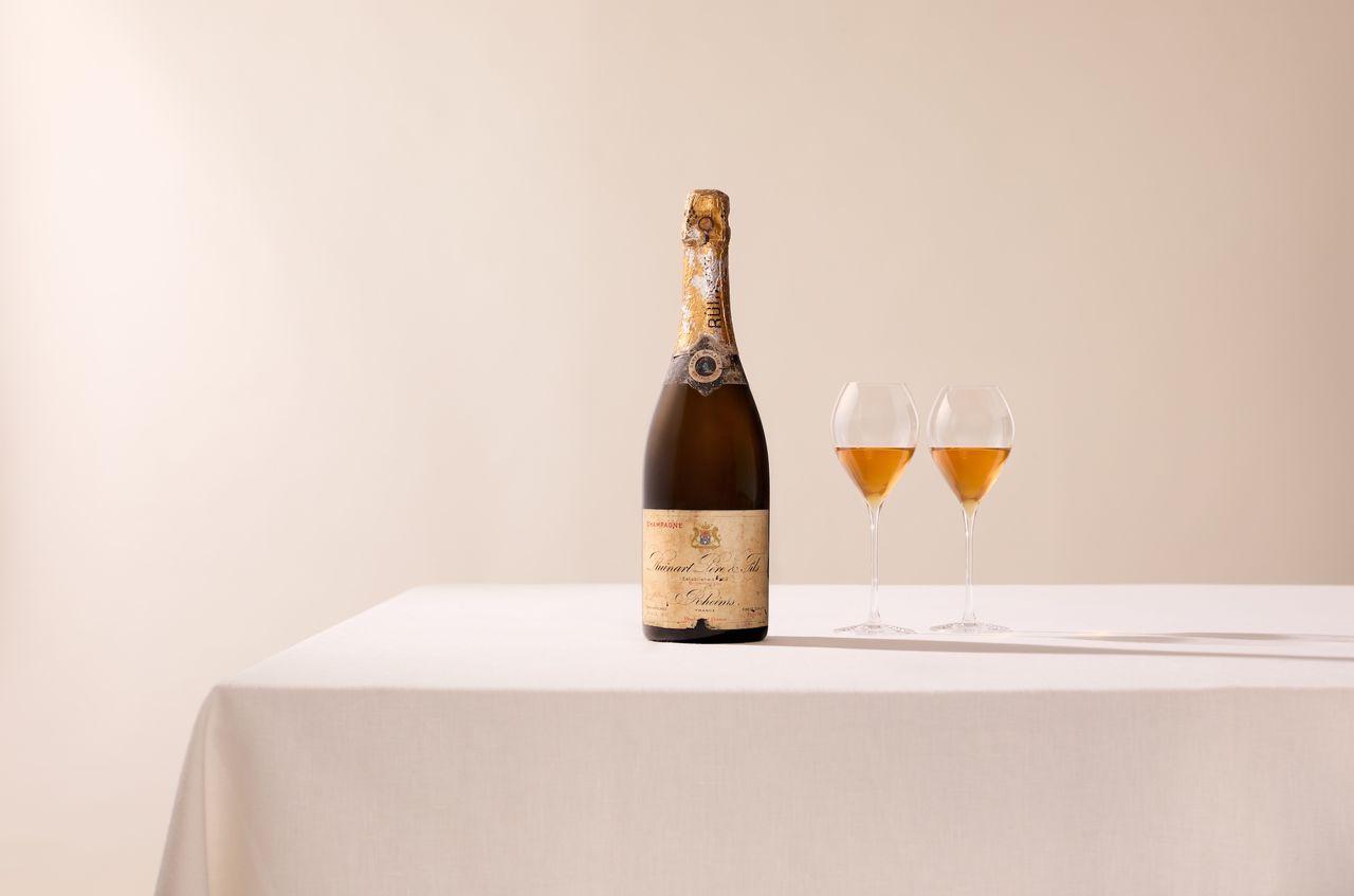 A tasting a century in the making – trying a 100 year-old Champagne forgotten in the cellar of France's most famous chef