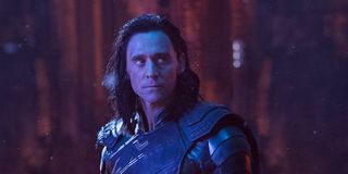 Tom Hiddleston as Loki in Avengers: Infinity War