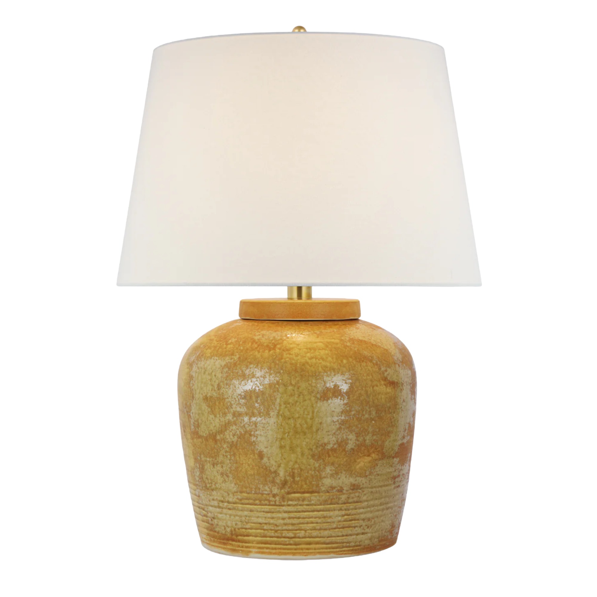 Nora Table Lamp in Yellow Oxide, $1,299 at McGee &amp;amp; Co