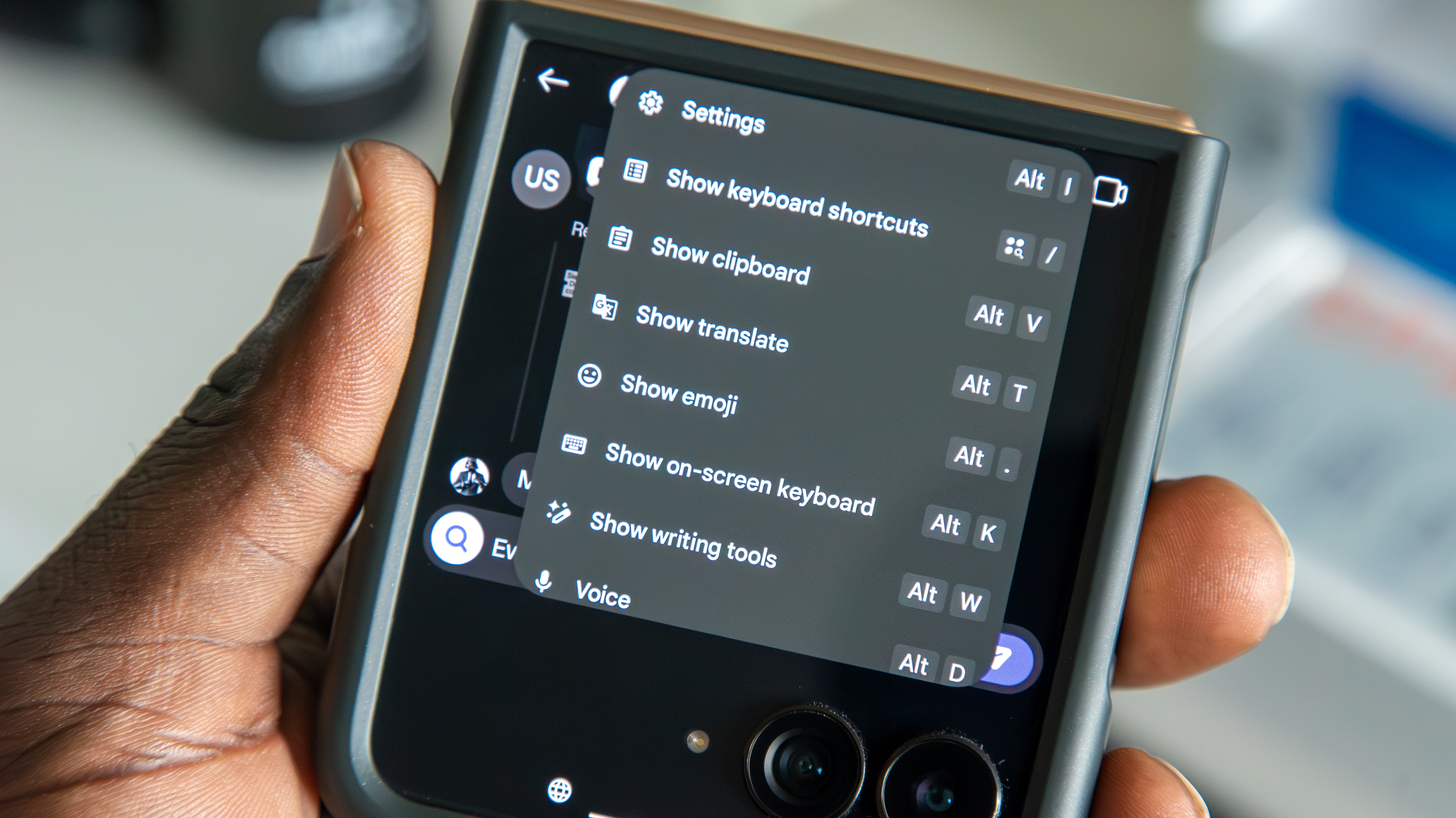 Gboard physical keyboard shortcuts keyboard clicks