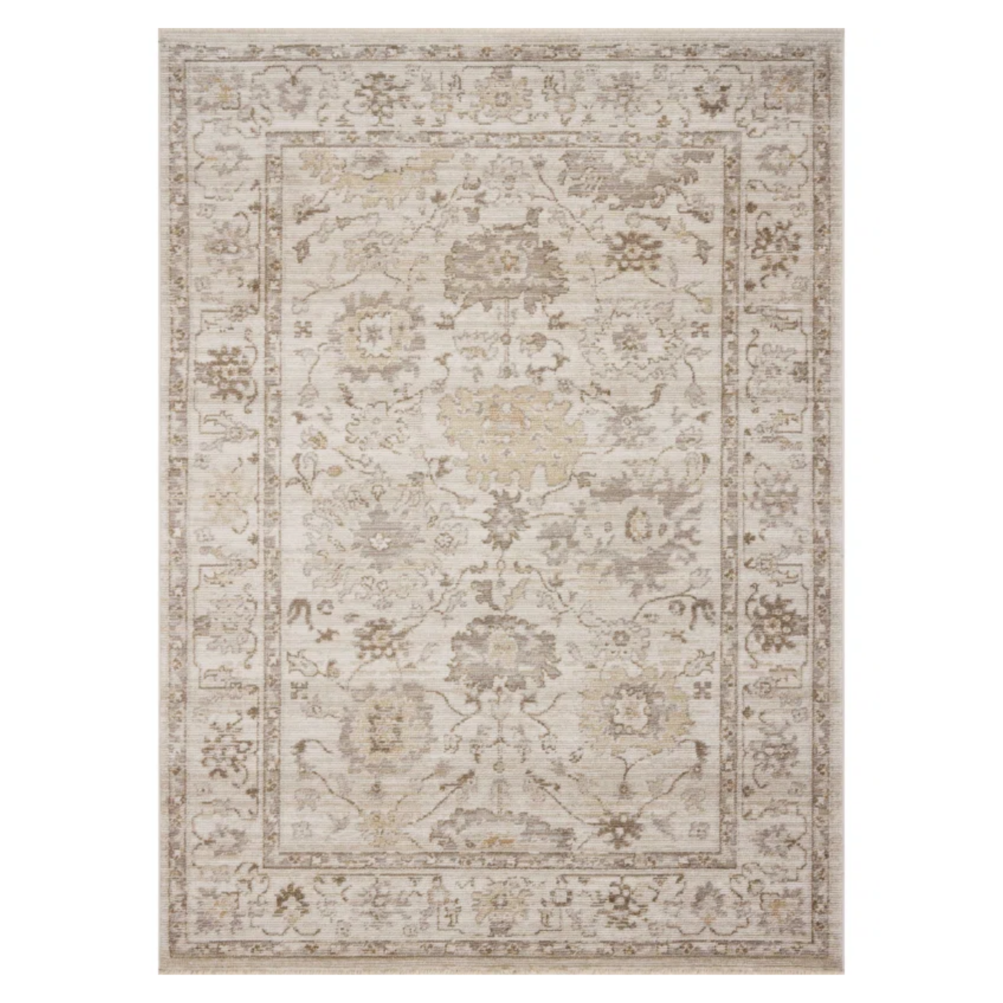 a vintage inspired rug
