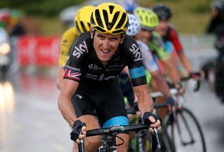 Geraint Thomas played a big part in the stage.