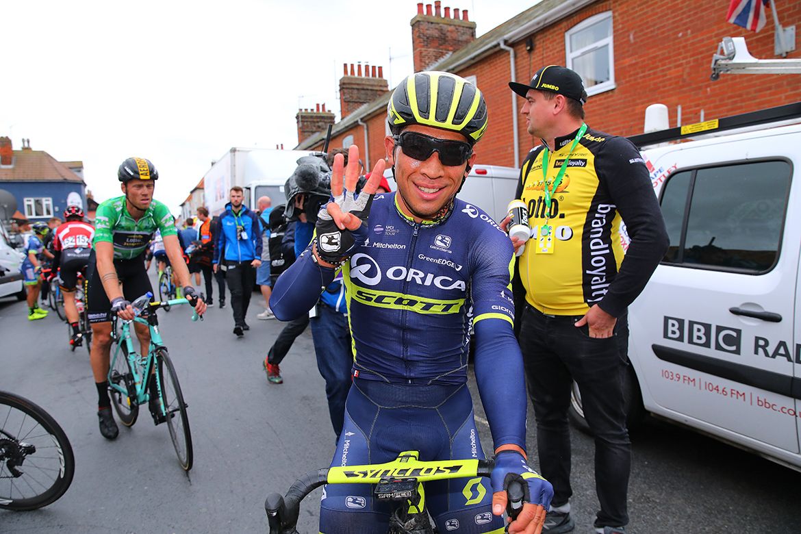 Caleb Ewan (Orica-Scott) wins his third