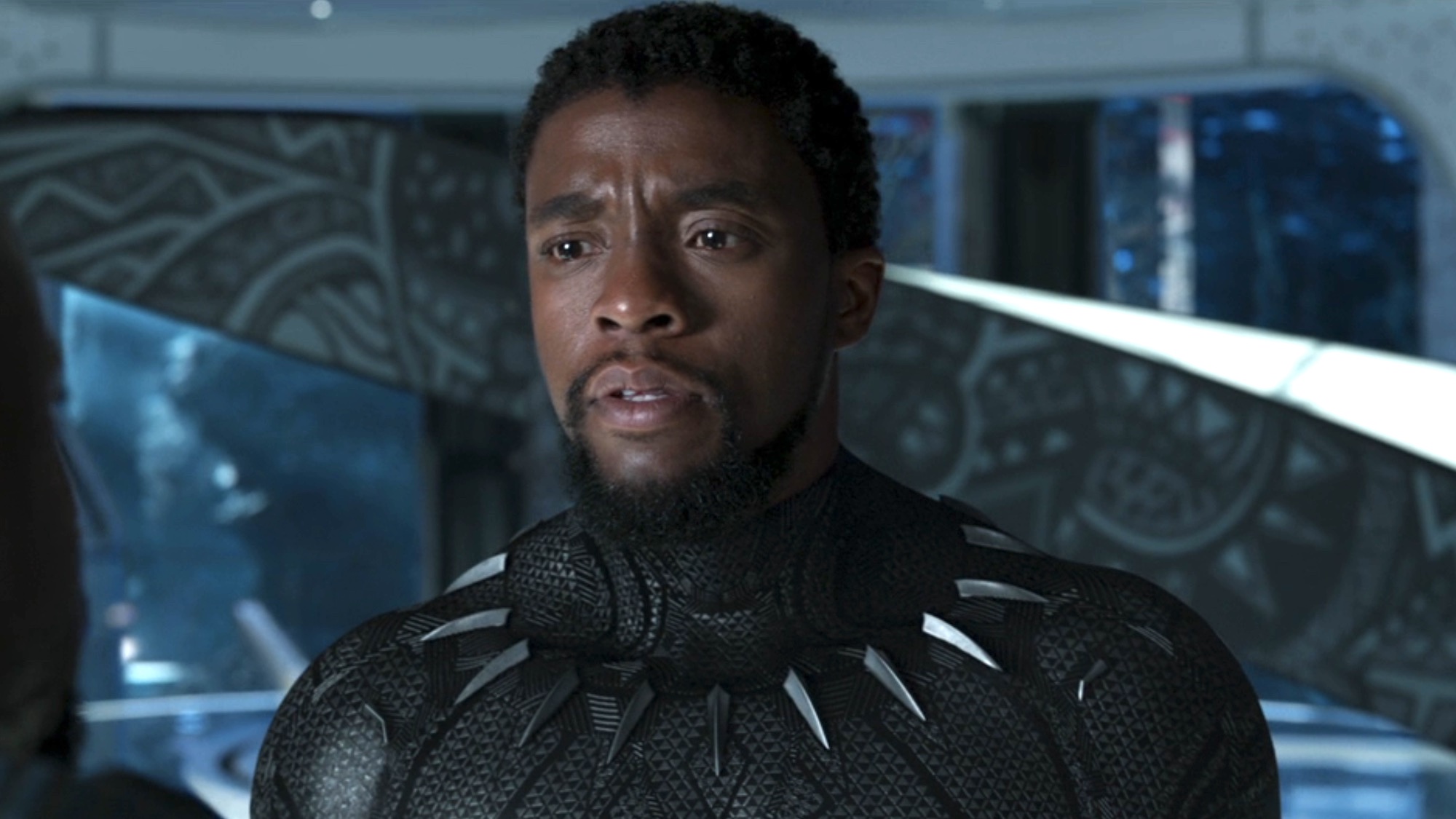 T'Challa talking to W'Kabi in Black Panther