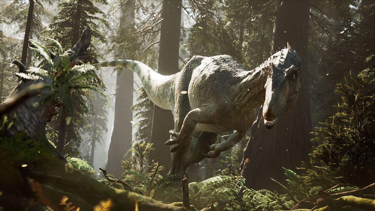 Avoid becoming a dinosaur's dinner in survival horror game The Lost Wild