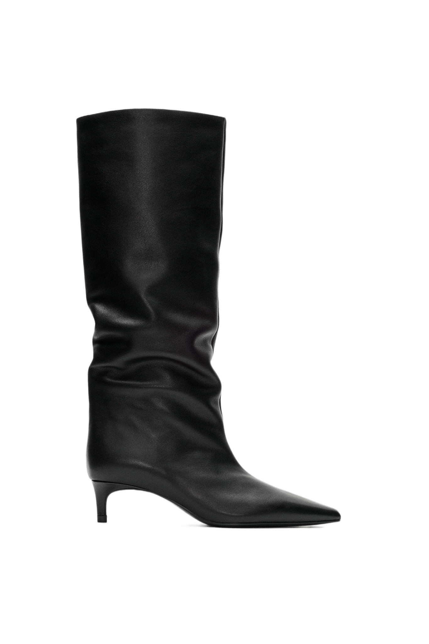 Soft Leather Heel Boot
