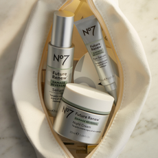 No7 products in make up bag