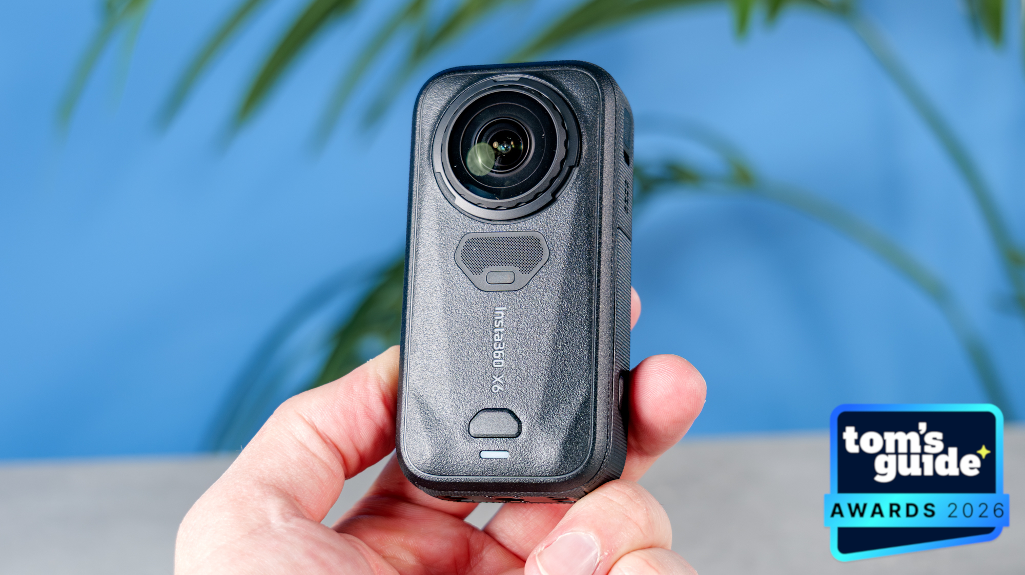 The Insta360 X6 with a TG Awards 2026 badge