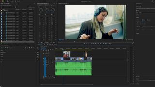 Premiere Pro interface