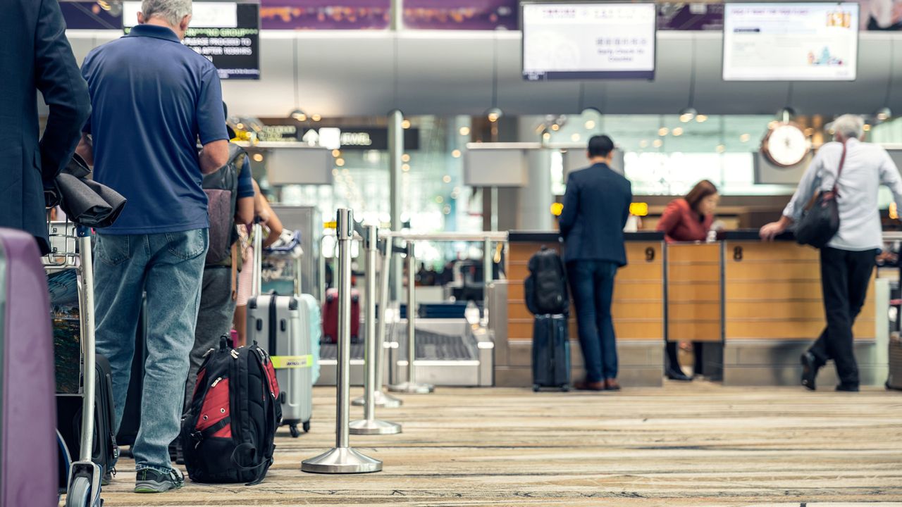 Airport check-in