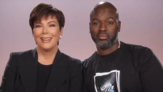 Kris Jenner and Corey Gamble on Keeping Up with the Kardashians.