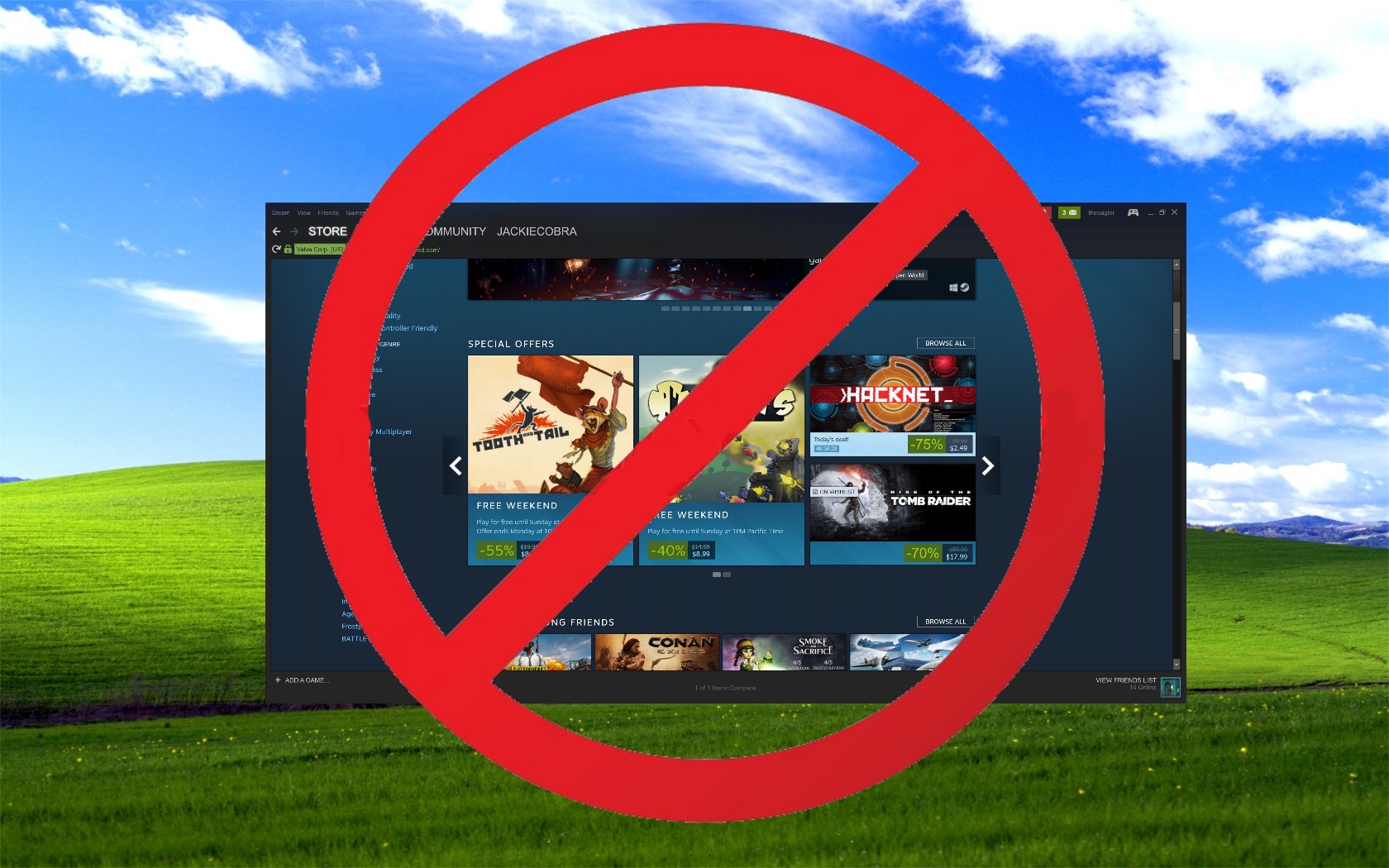 Steam games will stop running on Windows XP and Windows Vista next year |  TechRadar