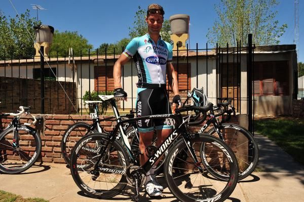 Tom Boonen (Omega Pharma-Quick Step) before stage 2 of the Tour de San Luis.