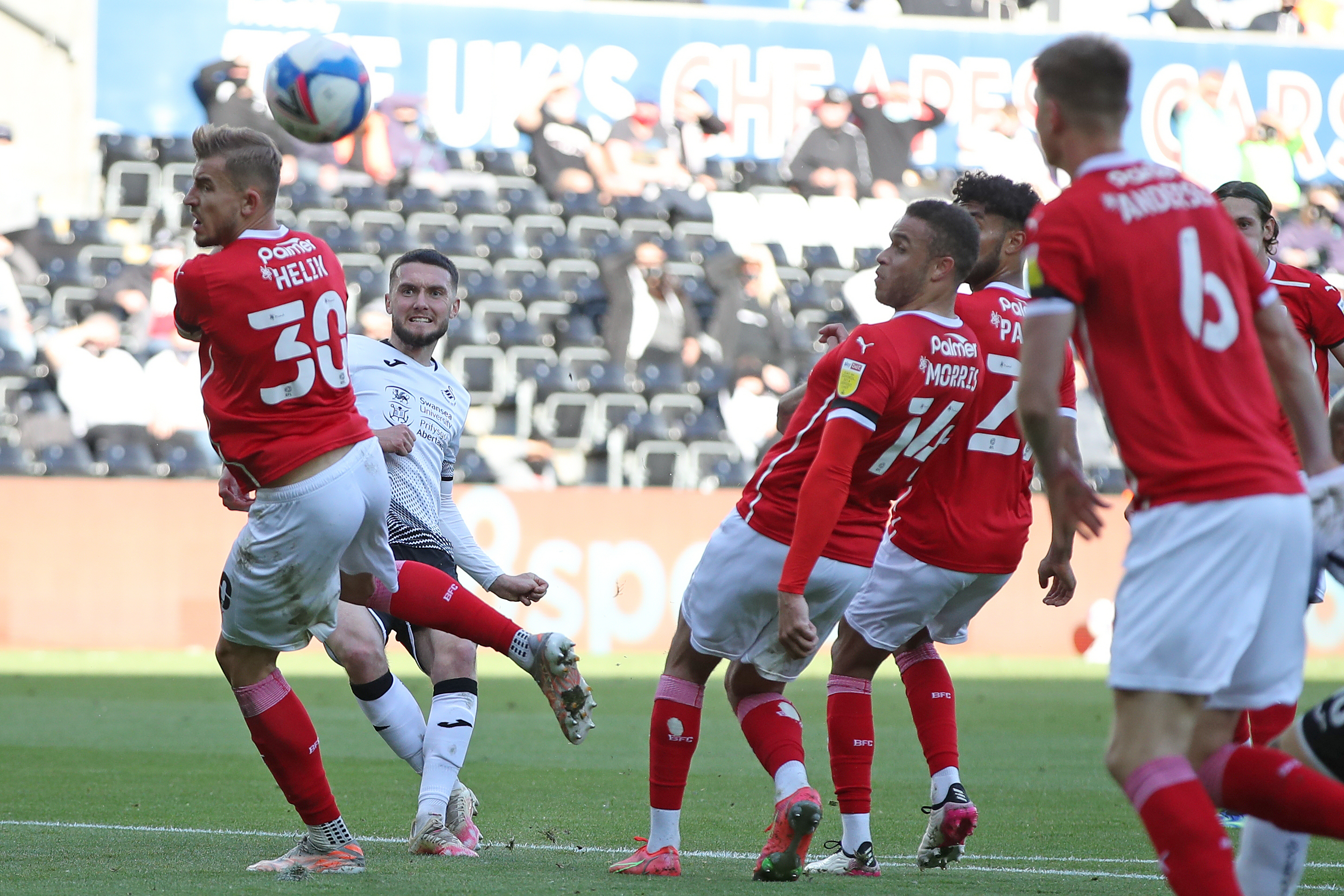 Matt Grimes scores Swansea's opener