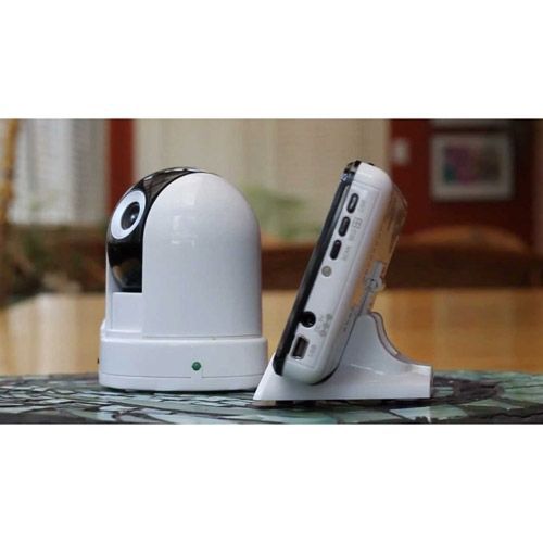 Lorex Live Sense image: The camera and monitor share the same aesthetics.