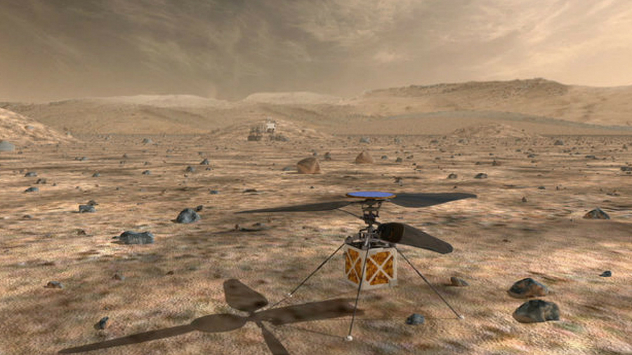 NASA Mars drone