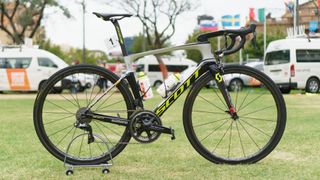 Daryl Impey took the win on stage four of the 2019 Tour Down Under on this Scott Foil RC