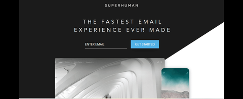Superhuman website screenshot