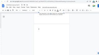How to rearrange pages in Google Docs