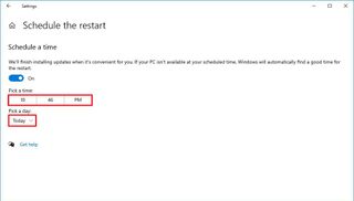 Windows 10 version 20H2 postpone option