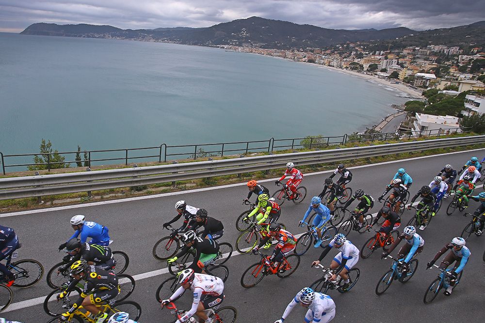 The skies were grey and cold for the 2017 Trofeo Laigueglia