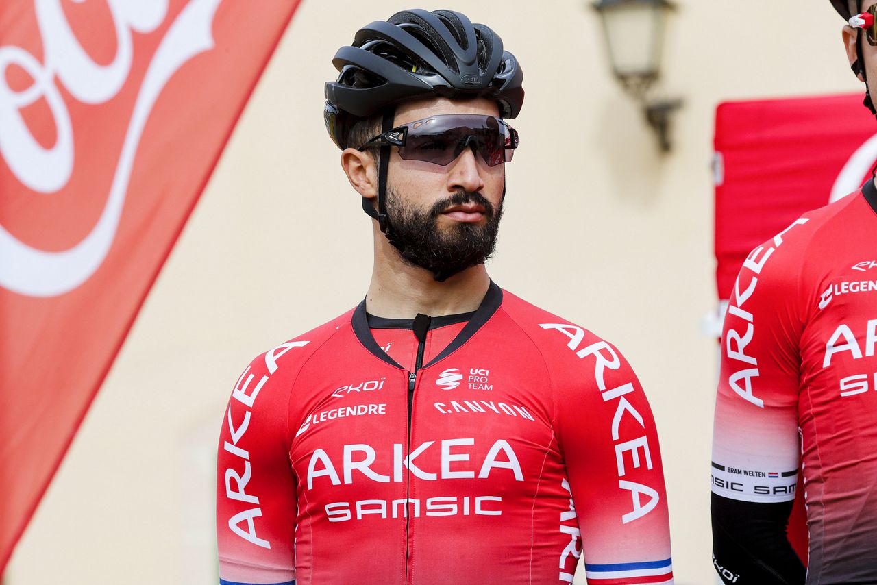 Nacer Bouhanni made his debut for Arkea Samsic