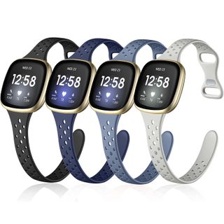 Laffav Slim Silicone Bands for Fitbit