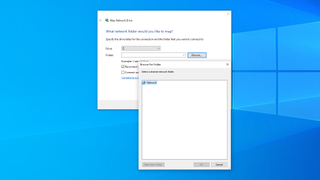 How to map a network drive in Windows 10: browsing for your network drive