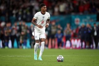 Marcus Rashford missed his penalty during the Euro 2020 final