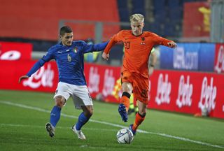 Donny van de Beek is a key player for Holland