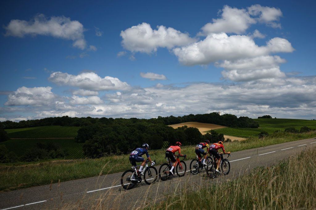 The lead breakaway at the Tour de France