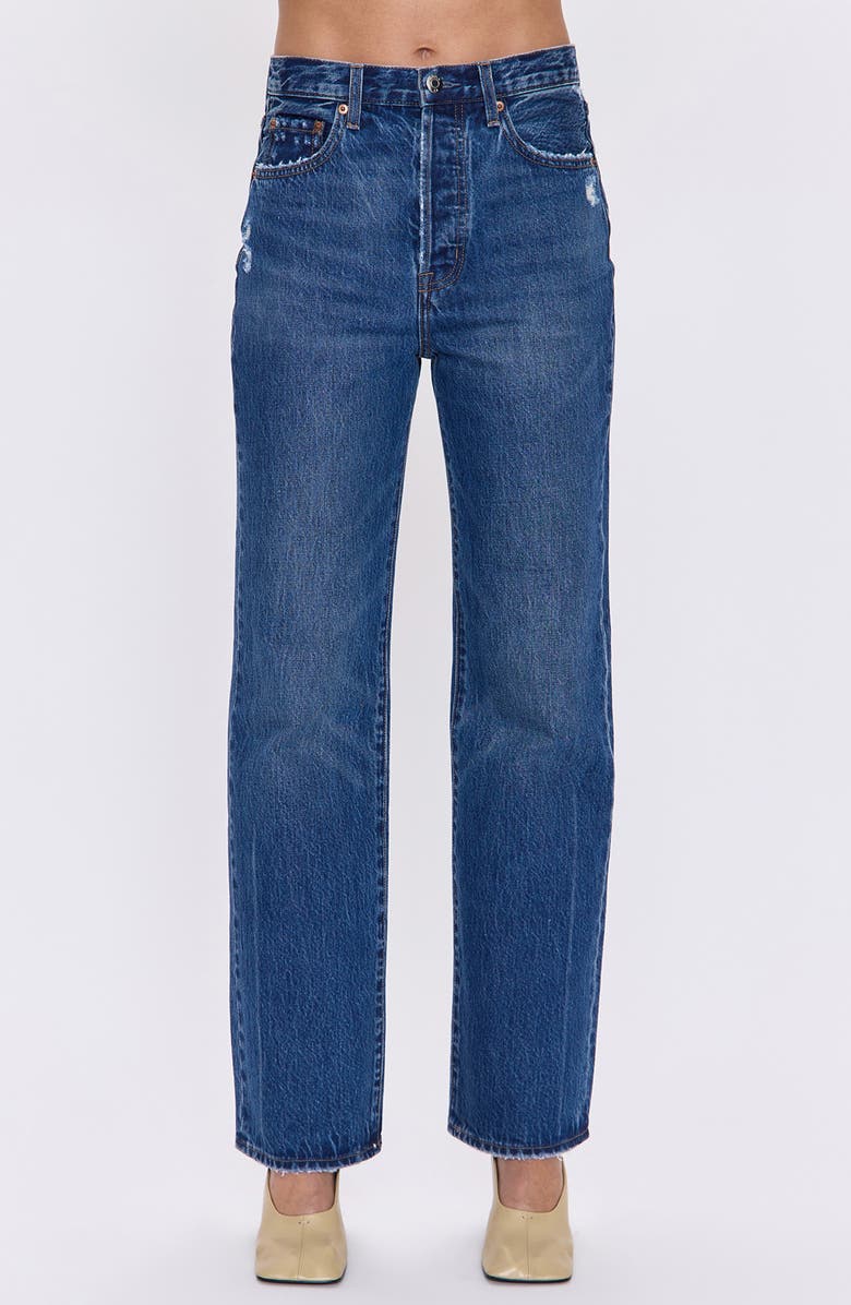 Cassie High Waist Straight Leg Jeans