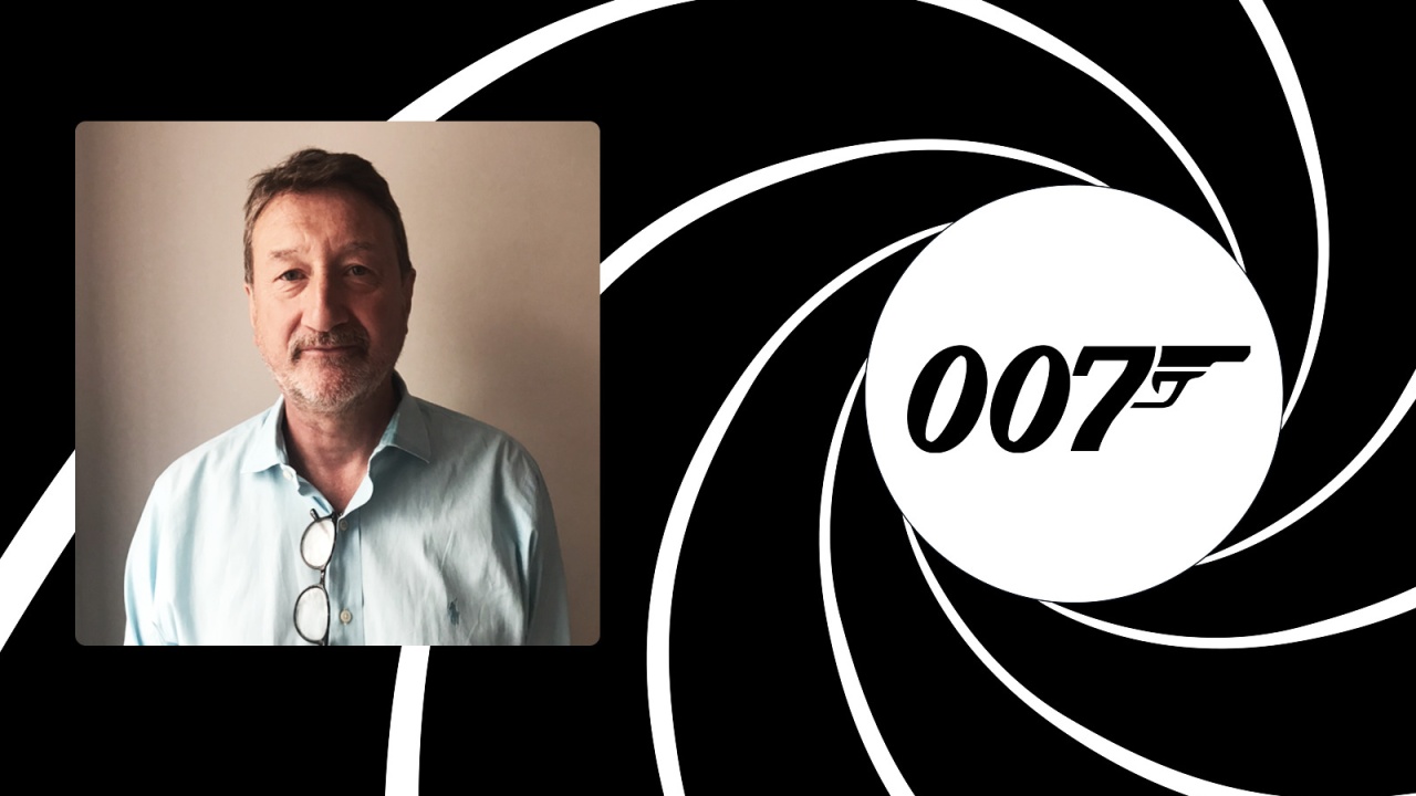 Promotional image for Steven Knight writing Bond 26