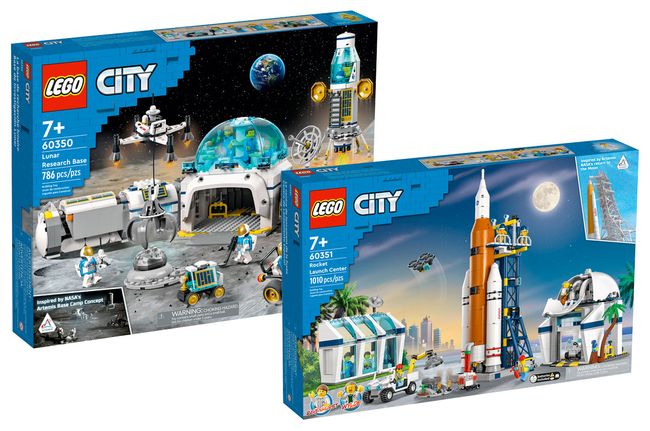 Lego To Launch Nasa-inspired Moon Sets In Time For Artemis I Launch 