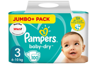 Pampers Baby Dry Nappies £14 £10 | Tesco