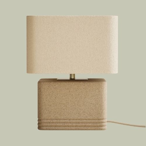 M&amp;amp;S, Stone Effect Table Lamp