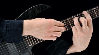 Eight-finger tapping