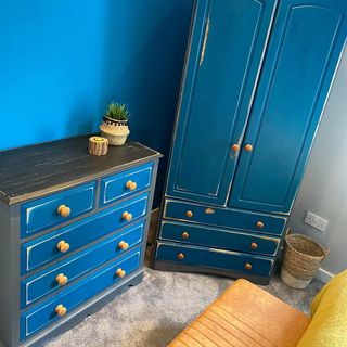bedroom with drawers