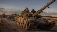 Ukrainian tanks approach border with Russia's Kursk region