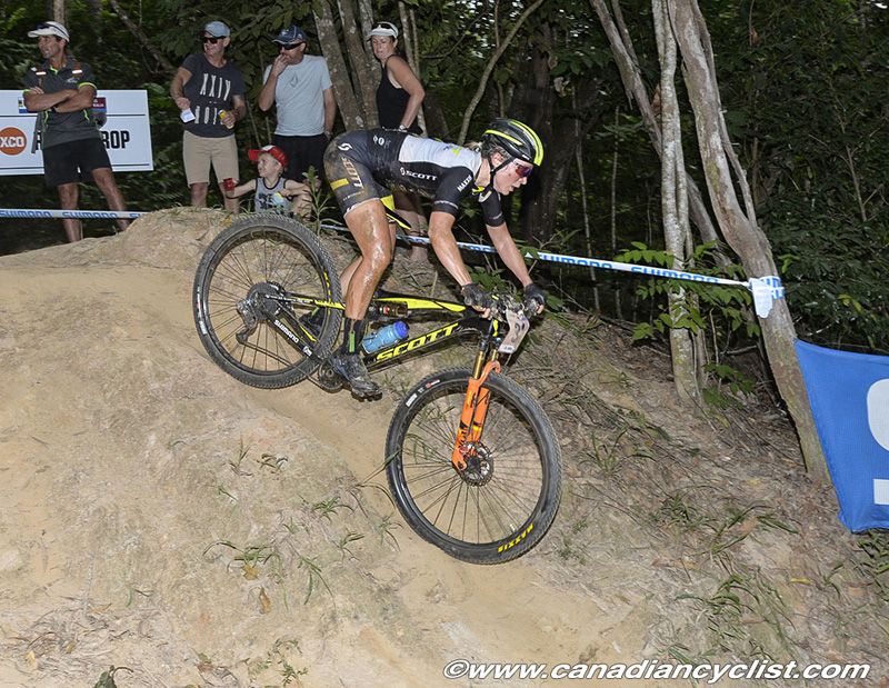 Erin Huck (Scott-3ROX Racing) is one of many US riders looking for an Olympic spot