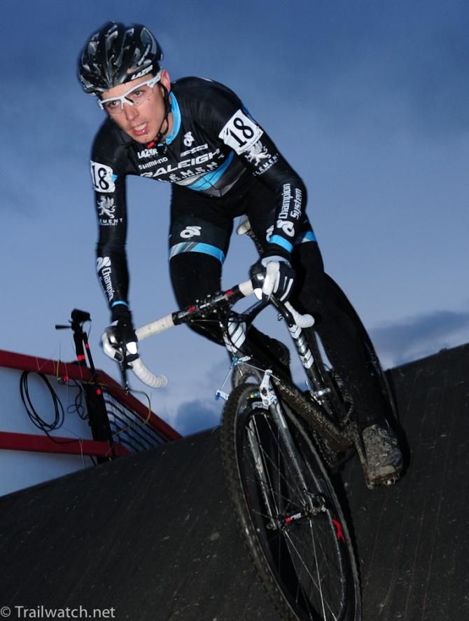 Allen Krughoff (Raleigh Clement) looked sharp riding with the chasers
