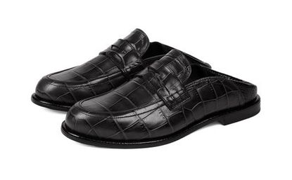 Slip-on loafers.