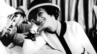 Coco Chanel in the early 50s