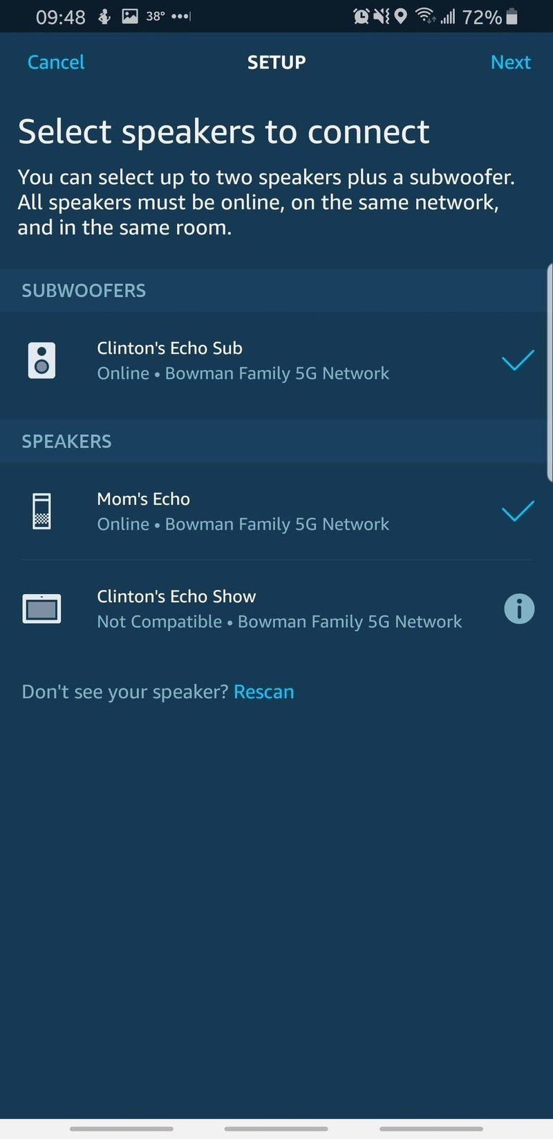 Echo Sub 8