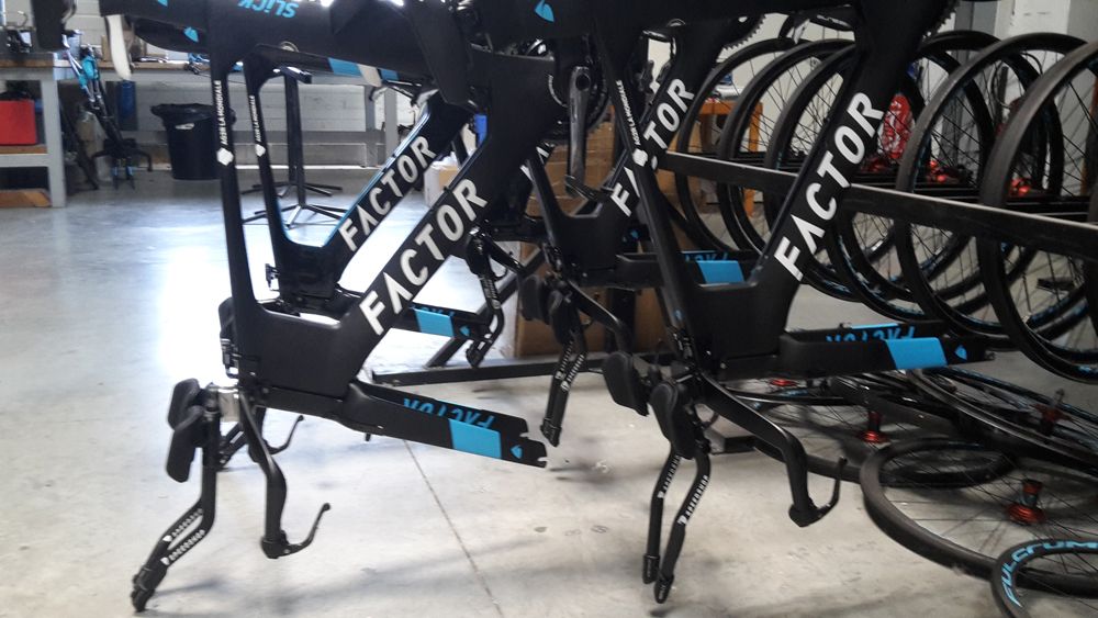 The Factor Slick TT frames