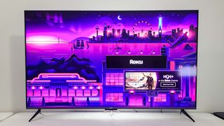 Roku Plus Series 4K QLED TV menu