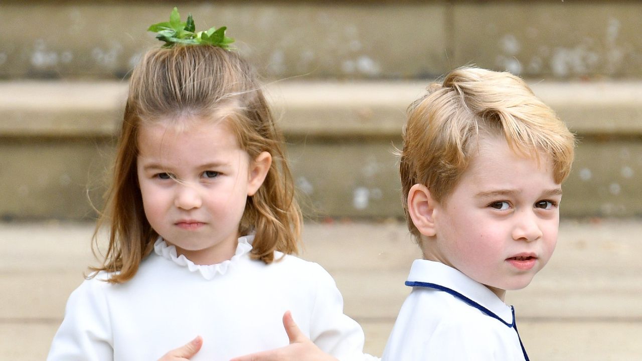 Prince George and Princess Charlotte