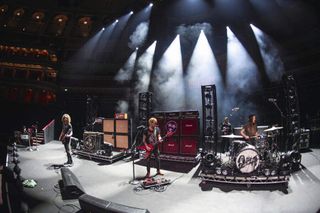 The Cadillac Three onstage at the Royal Albert Hall