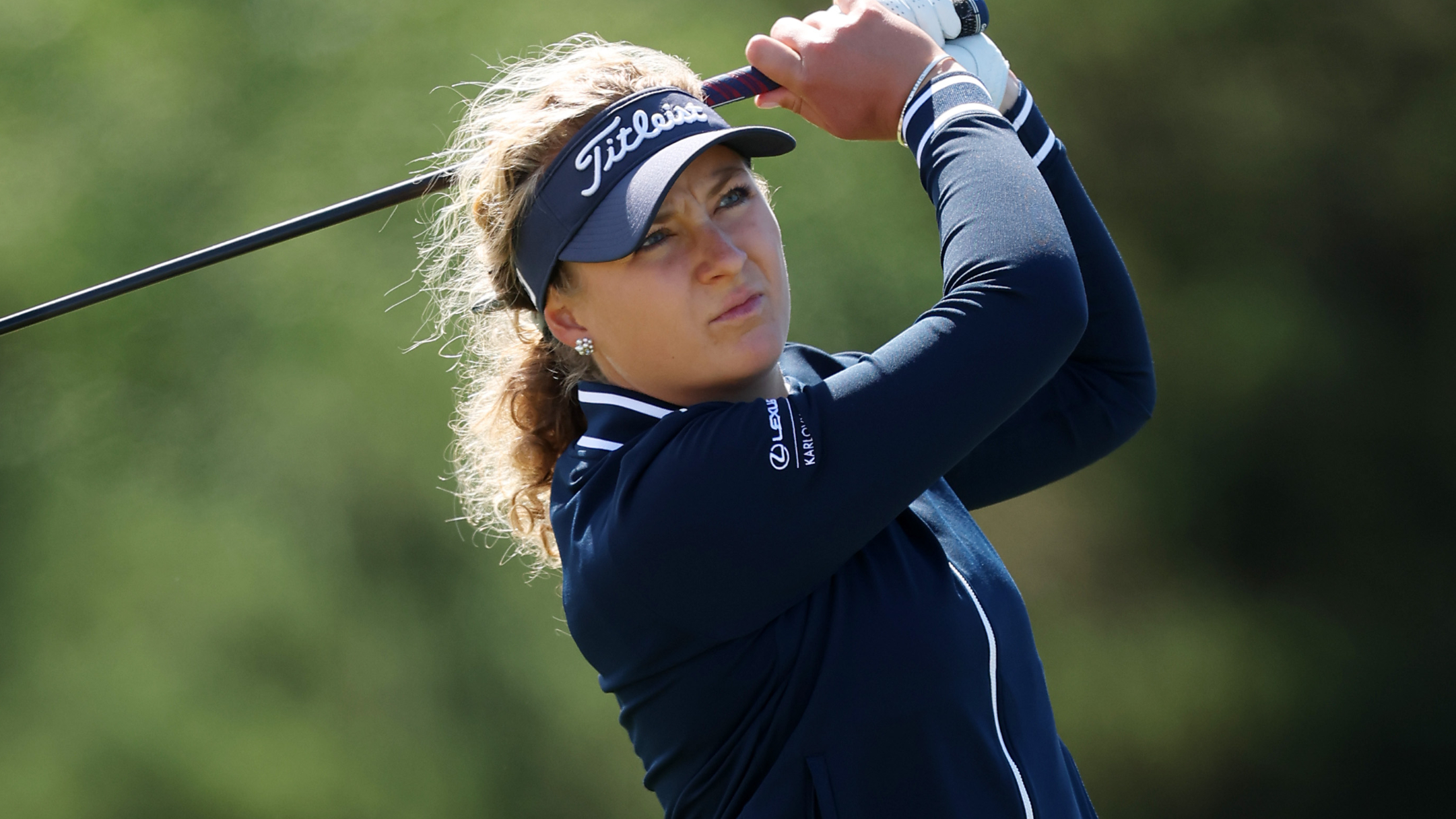 Sara Kouskova at the AIG Women's Open