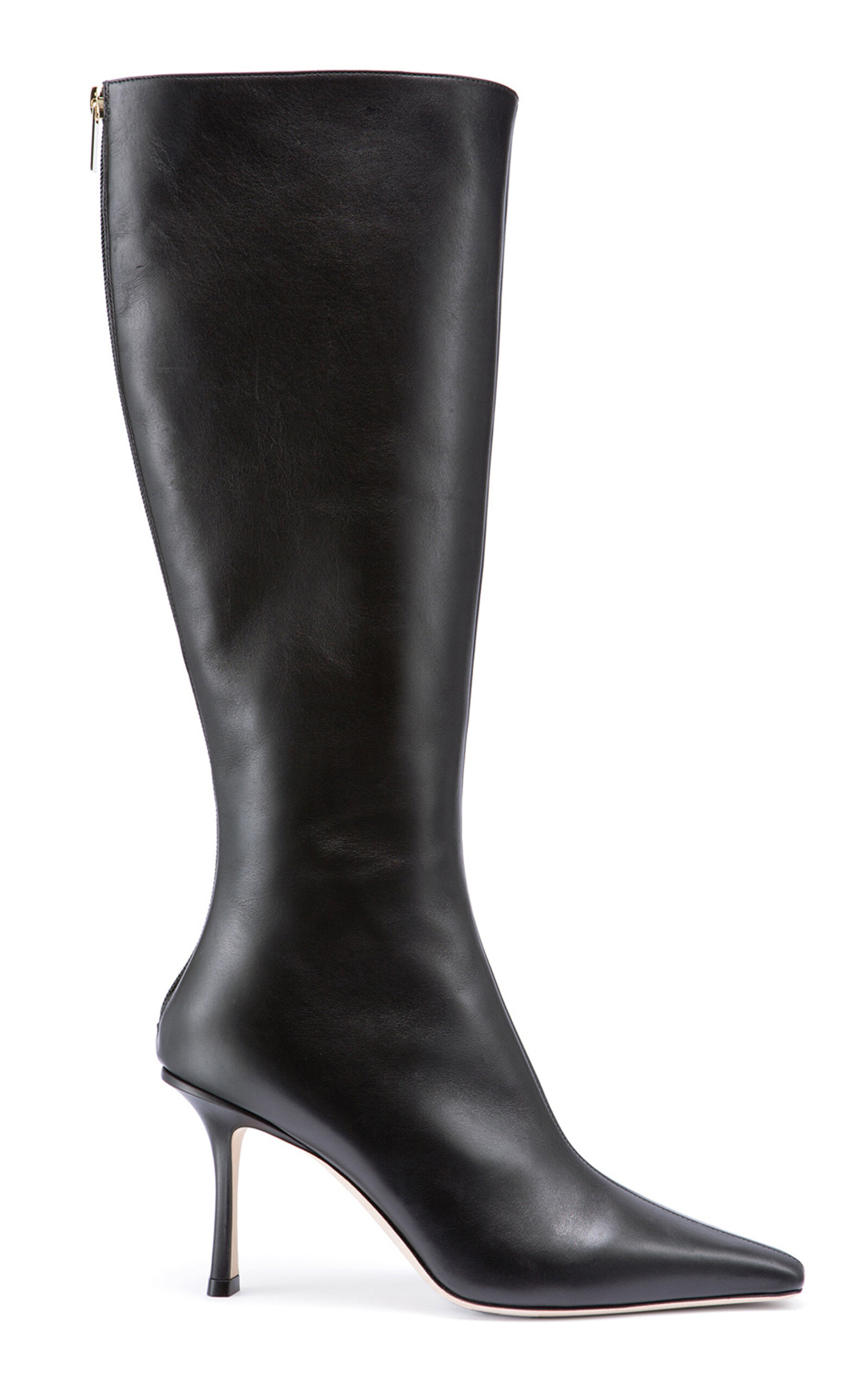 Agathe Leather Knee Boots